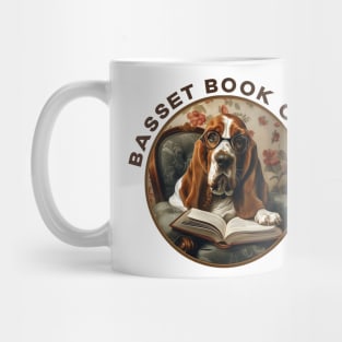 Basset Hound Gifts for Book Lovers Mug